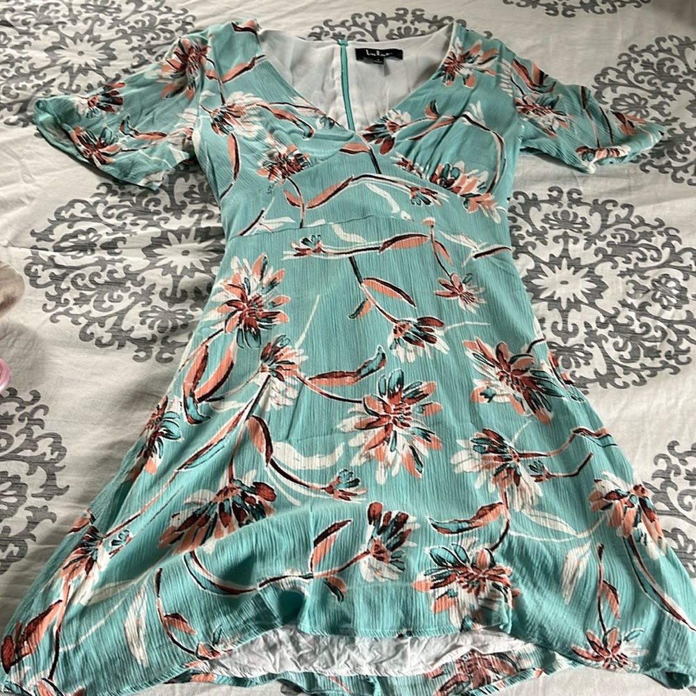 Lulu’s Flutter Sleeve Dress